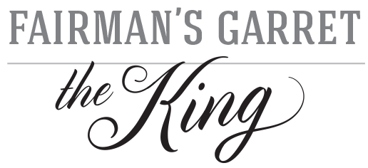 Fairman's Garret the King building logo.
